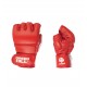 Перчатки для боевого самбо MMA красные