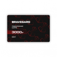 Подарочная карта BRAVEGARD 3000